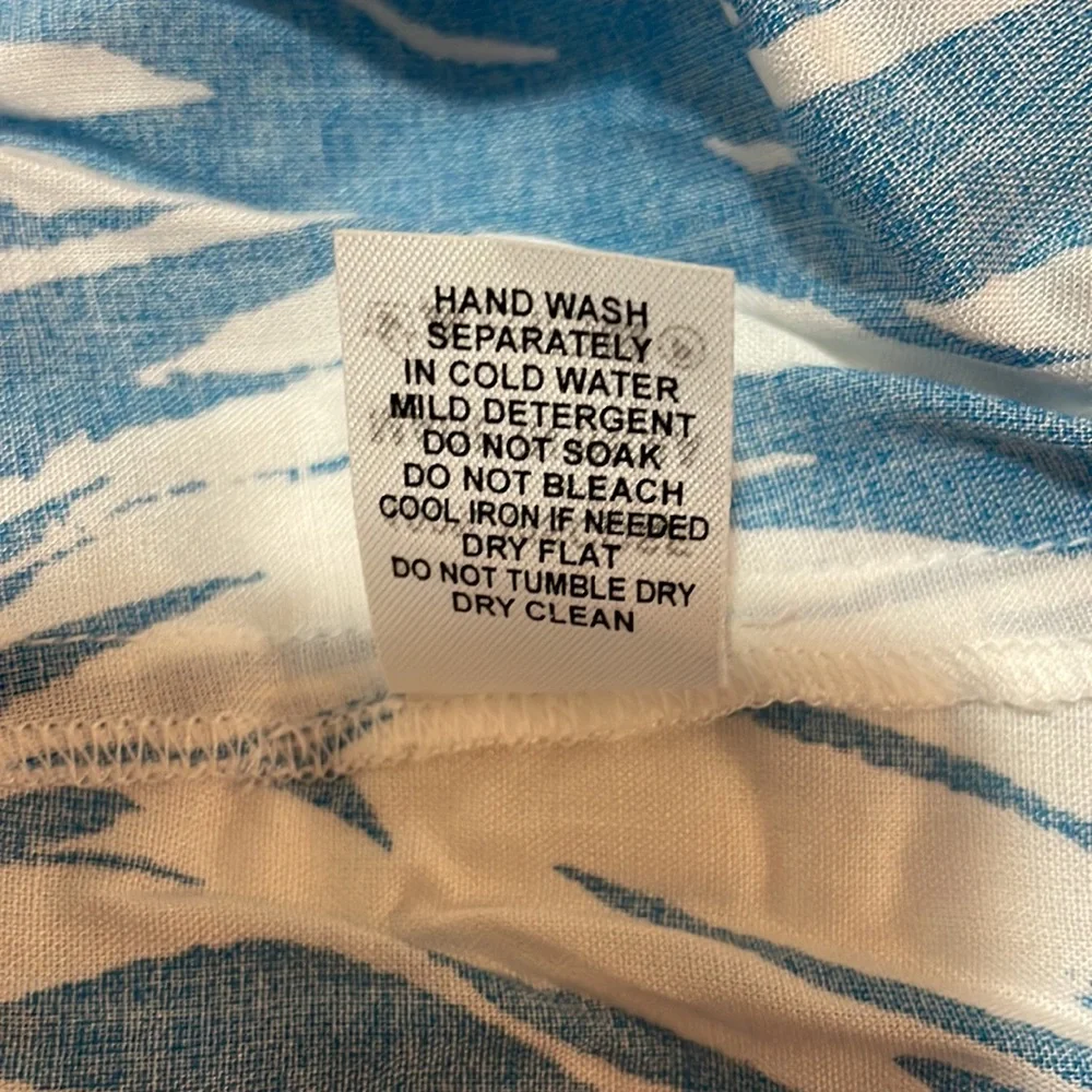 Melissa Odabash Gabby Kaftan Swim Coverup in Splash SZ S NWT - Picture 8 of 8